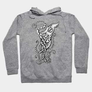 Octopus modern art Hoodie